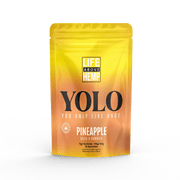 YOLO (You Only Live Once) | Pineapple | Delta 8 Gummies